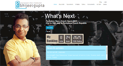 Desktop Screenshot of abhijeetgupta.com